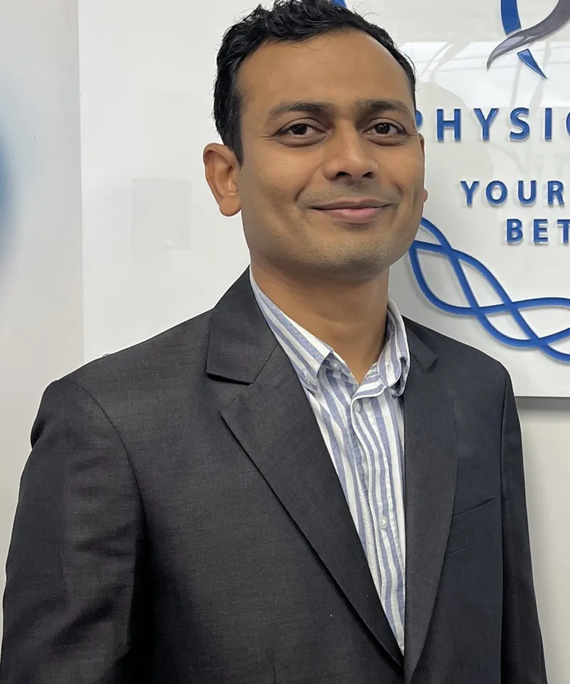 Mitesh Rajodiya, physiotherapist at Be Your Best Physio & Rehab